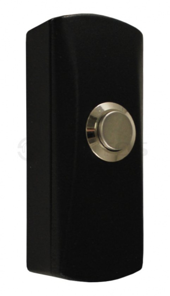 TS-CLICK (черный) Кнопка выхода накладная, металлическая Фото