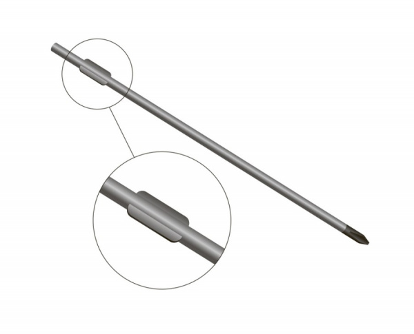 Отвертка крестовая PH 1х75 мм, двухкомпонентная рукоятка REXANT Фото