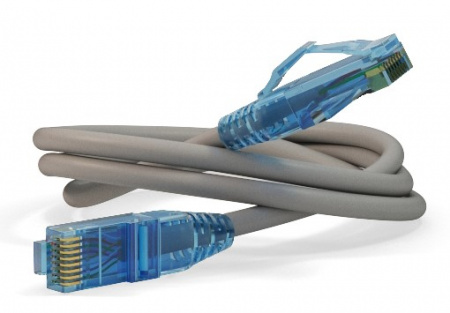 Hyperline PC-LPM-UTP-RJ45-RJ45-C6-2M-LSZH-GY Патч-корд U/UTP, Cat.6, LSZH, 2 м, серый Фото