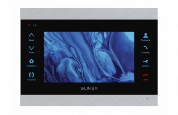 SL-07IPHD (Silver+Black) Видеодомофон 1080P Цветной, настенный, 7 SL-07IPHD (Silver+Black) Видеодомофон 1080P Цветной, настенный, 7