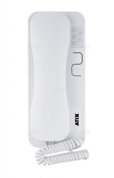 AT-I-H1 White Координатная трубка для подъездного домофона Фото AT-I-H1 White Координатная трубка для подъездного домофона Фото