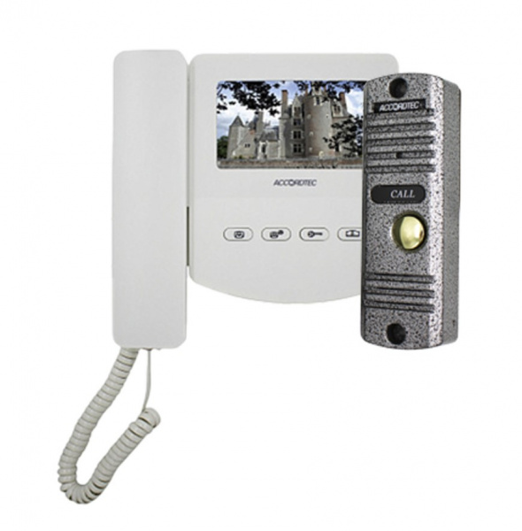 Комплект домофонии AT-home4 WH-SL Фото Комплект домофонии AT-home4 WH-SL Фото