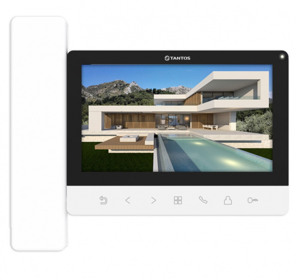 LOKI HD SE (White) XL Монитор цветного видеодомофона Фото