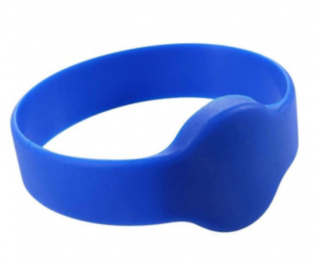 Браслет Mifare, IL-10D74MB, силиконовый, без застёжки (синий, мужской) Фото