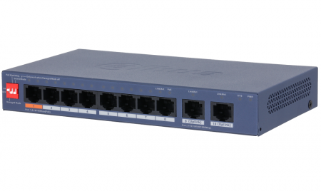 DH-CS4010-8ET2GT-60 8-портовый PoE коммутатор с функцией облачного управления Фото