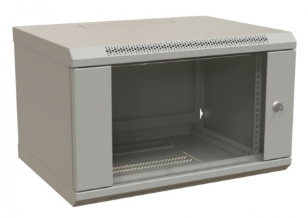 WR-TW-0645-GP-RAL7035 Шкаф настенный 19-дюймовый (19