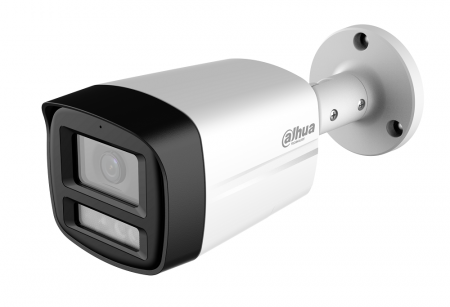 DH-HAC-HFW1500TLMP-IL-T-0280B Уличная цилиндрическая HDCVI-видеокамера с интеллектуальной двойной подсветкой 5Мп Фото