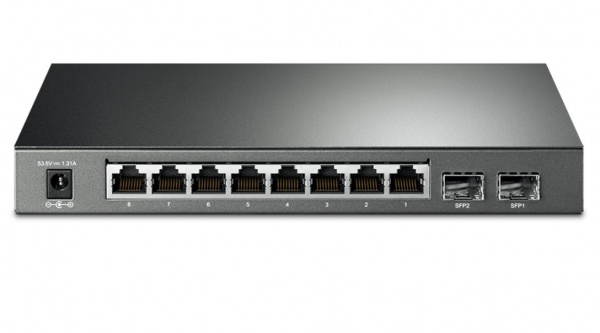 TL-SG2210P JetStream гигабитный 8-портовый Smart коммутатор PoE с 2 SFP-слотами Фото