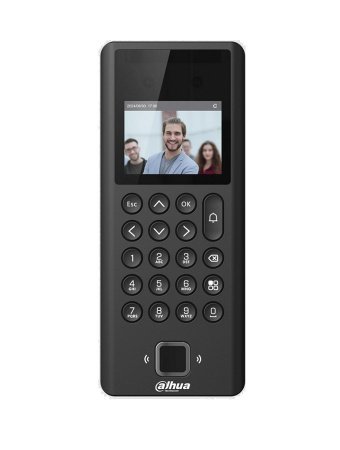 DHI-ASI3204E-W Контроллер доступа с распознаванием лиц, отпечатков пальцев и клавиатурой и Wi-Fi Фото
