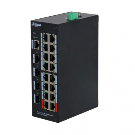 DH-HS4420-16GT-190 20-портовый управляемый гигабитный коммутатор с PoE Фото