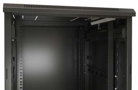 Hyperline TTB-4288-AS-RAL9004 Шкаф напольный 19-дюймовый, 42U, 2055x800х800 мм (ВхШхГ) Фото