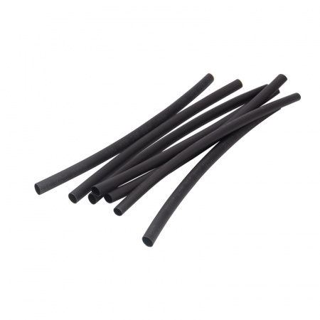 Набор №2 термоусаживаемых трубок ТУТ нг (2:1), черный, 260 шт. , REXANT Фото