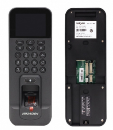 DS-K1T804BF Терминал доступа со считывателем отпечатков пальцев Фото