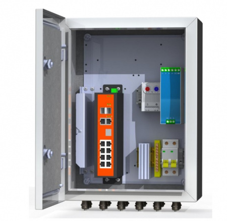 Коммутационный термошкаф Mastermann 6 УТП 8К IP 66 Фото