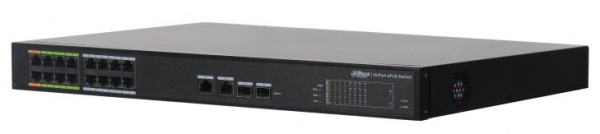 DH-LR2218-16ET-240 16-портовый управляемый коммутатор с ePoE, уровень L2 Фото