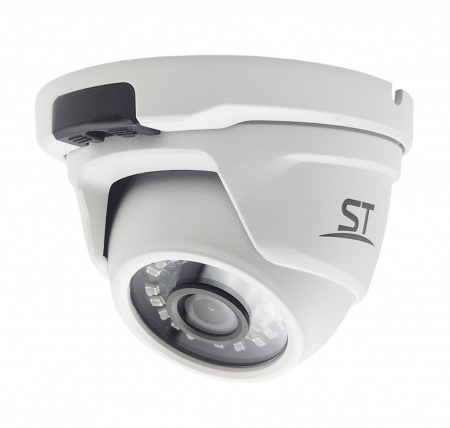 ST-S2543 POE (2,8mm), (версия 3) 2,1MP Уличная купольная IP-камера с ИК подсветкой до 20 м Фото