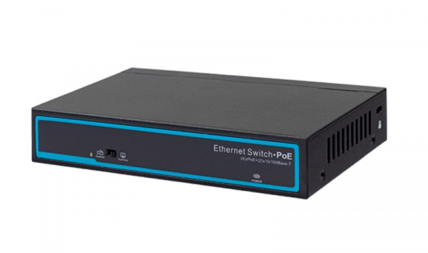 AT-NS-4P2-60 (B) 6 портовый РoЕ коммутатор неуправляемый Фото