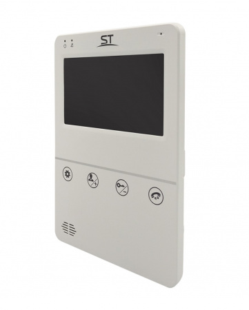 ST-M100/4 (S) БЕЛЫЙ, (версия 2) Монитор домофона цветной Фото