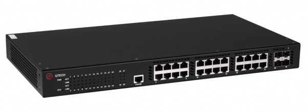 QSW-3310-28TX-AC-AC Управляемый стекируемый коммутатор уровня  Фото