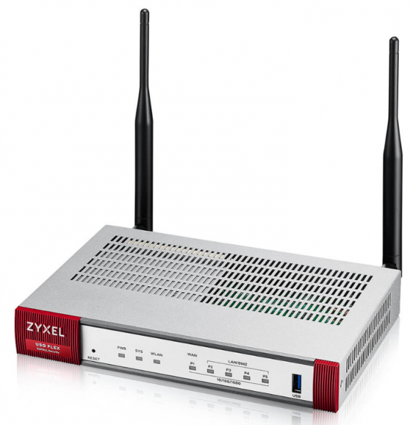 Межсетевой экран Zyxel USG FLEX 100AX [USGFLEX100-EUCI11F] Фото