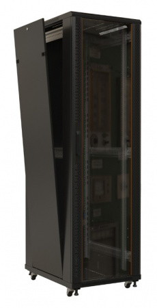Hyperline TTB-2266-AS-RAL9004 Шкаф напольный 19-дюймовый, 22U, 1166x600х600 мм (ВхШхГ) Фото