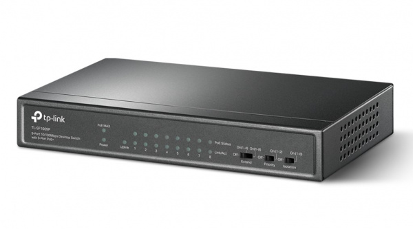 TL-SF1009P Настольный коммутатор с 9 портами Фото