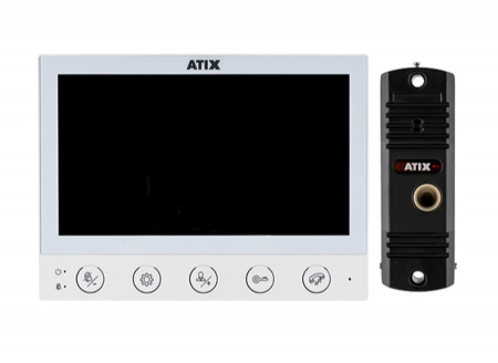 AT-I-K700C/T White Комплект: видеодомофон СVBS и видеопанель СVBS Фото