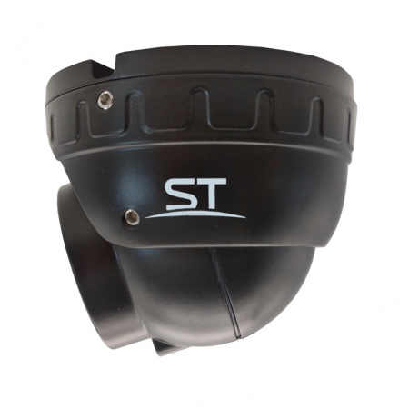 ST-S4501 POE ЧЕРНАЯ (2,8mm) 4Mp, уличная купольная IP-камера с ИК подсветкой до 30 м Фото