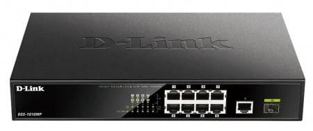 DGS-1010MP/A1A Коммутатор с питанием по PoE Фото