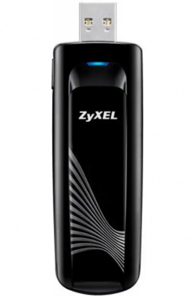 Двухдиапазонный Wi-Fi USB-адаптер Zyxel NWD6605, AC1200, 802.11a/b/g/n/ac (300+867 Мбит/с), USB3.0,  Фото
