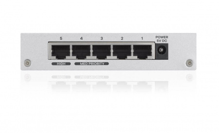 Коммутатор Zyxel GS-105B v3, 5 портов 1000 Мбит/с, настольный, металлический корпус Фото