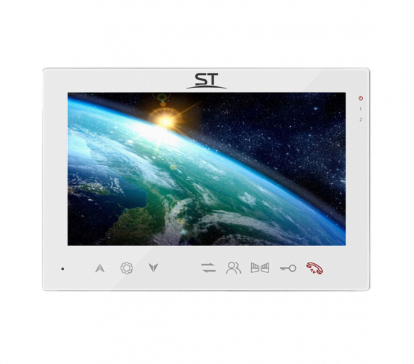 ST-M208/7 (S/SD/WF) БЕЛЫЙ Монитор домофона цветной Фото ST-M208/7 (S/SD/WF) БЕЛЫЙ Монитор домофона цветной Фото