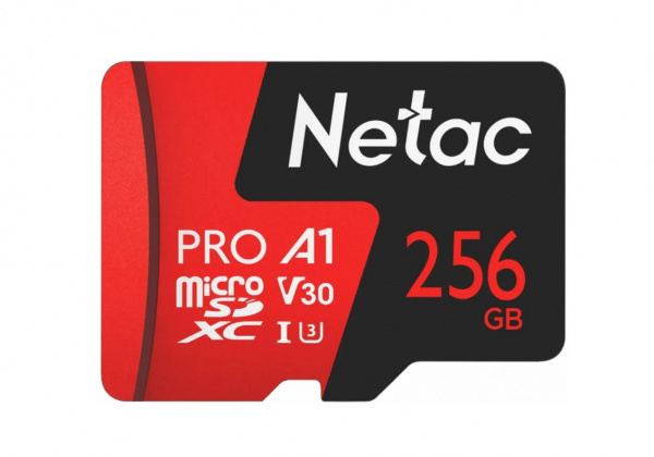 Карта памяти 256GB MicroSDXC Netac P500 Extreme PRO (NT02P500PRO-256G-S) Фото Карта памяти 256GB MicroSDXC Netac P500 Extreme PRO (NT02P500PRO-256G-S) Фото