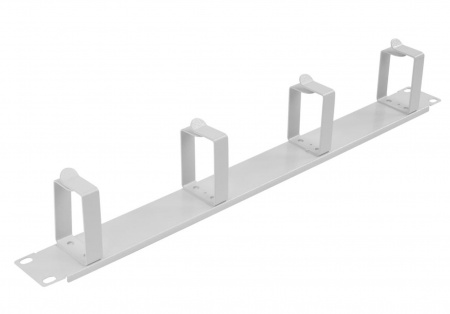  Органайзер кабельный горизонтальный 4 кольца ОКГ-19
