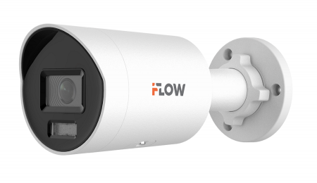 F-IC-2186CM(4mm) 8Мп уличная цилиндрическая IP-камера с гибридной Smart подсветкой до 40м, технологией BrightVu и SharpSense Фото