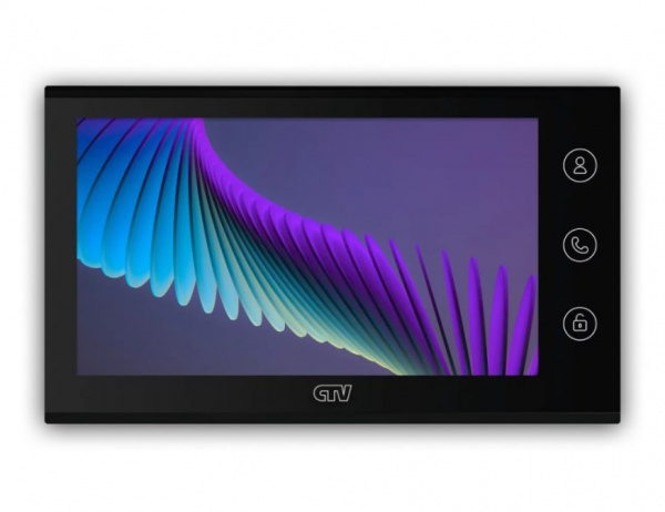 CTV-M5700 (черный) Монитор видеодомофона с Wi-Fi  Фото