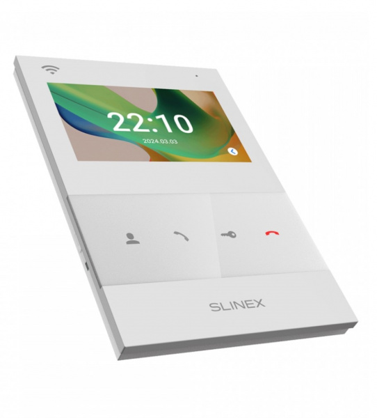 SQ-04N Cloud White  4-дюймовый домофон с приложением Slinex Smart Call Фото SQ-04N Cloud White  4-дюймовый домофон с приложением Slinex Smart Call Фото