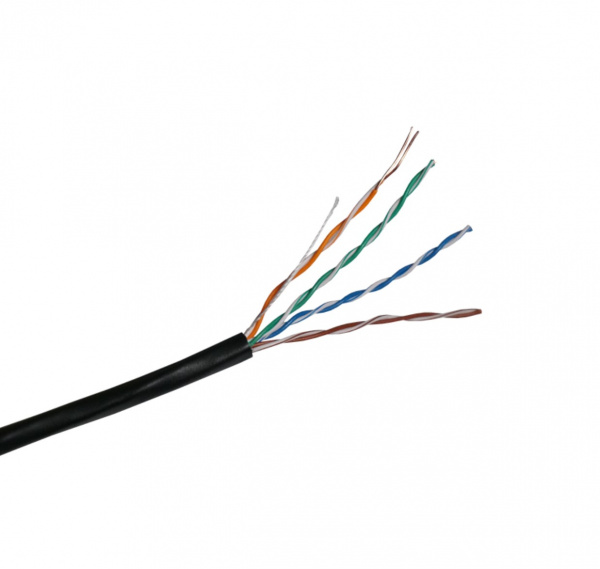 UTP CAT 5E CU 4x2x0,50 CU PE ВНЕШНИЙ (МЕДНЫЙ) Фото