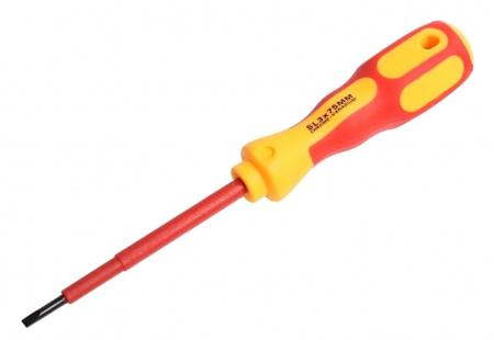 Отвертка шлицевая«Электрика» SL 3х75 мм REXANT Фото