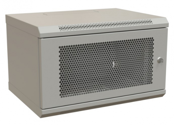 WR-TW-0966-SD-RAL7035 Шкаф настенный 19-дюймовый (19