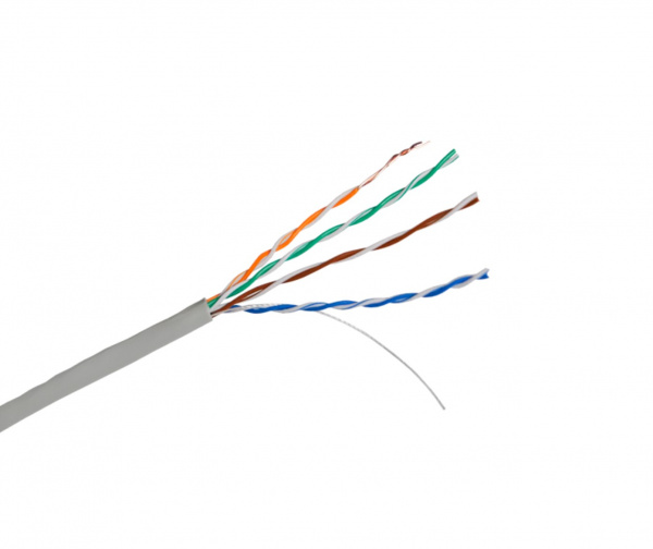 UTP CAT 5E 4x2x0,50 CU PVC ВНУТРЕННИЙ (МЕДНЫЙ) Фото