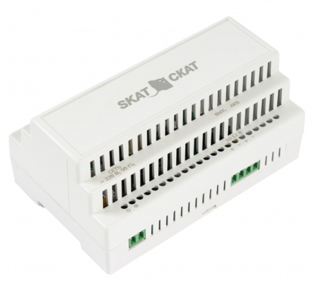 SKAT-24-3.0-DIN источник питания 24В 3А АКБ внешн. 1х12-17Ач ток заряда 3,0–Iнагр. Фото
