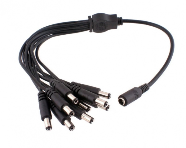 Разветвитель питания на 9 разъемов 2,1х5,5 мм REXANT Фото