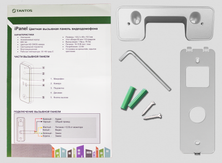 iPanel 2 (Metal) 110 град. Вызывная панель с цветным модулем видеокамеры высокого разрешения Фото