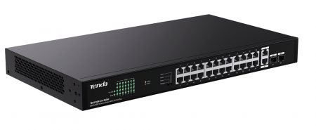 TEG1128P-24-250W Коммутатор Ethernet 26GE+2SFP с 24 портами PoE Фото