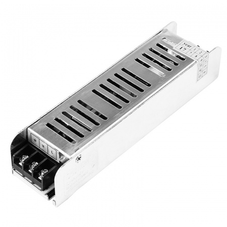 Источник питания компактный 12 V 60 W с разъемами под винт, без влагозащиты (IP20) Фото Источник питания компактный 12 V 60 W с разъемами под винт, без влагозащиты (IP20) Фото