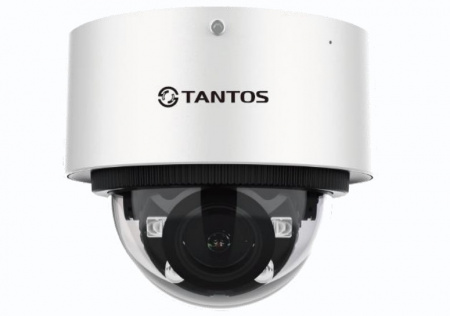 TSi-Vn853VZ IP видеокамера уличная купольная с ИК подсветкой, 8 Мп Фото