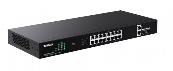 TEG1120P-16-150W Коммутатор 18GE+2SFP с 16 портами PoE Фото
