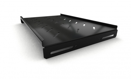 Hyperline TSH3L-300-RAL9004 Полка стационарная, глубина 300 мм, с боковым креплением Фото