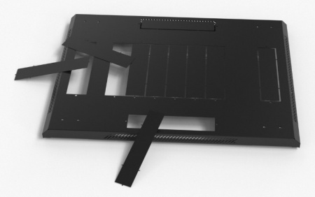 Hyperline TTB-4288-AS-RAL9004 Шкаф напольный 19-дюймовый, 42U, 2055x800х800 мм (ВхШхГ) Фото